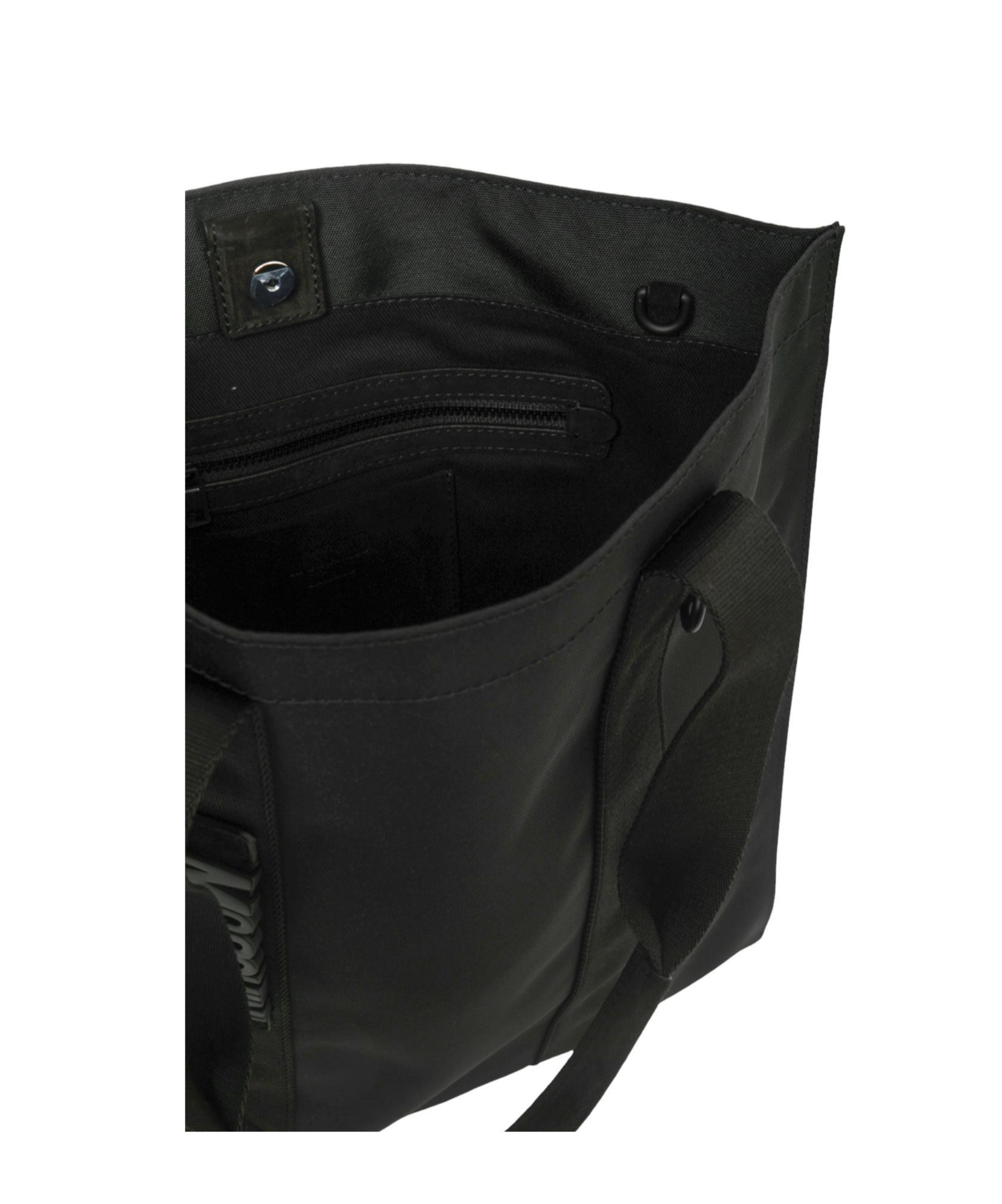 Moschino Cordura Tote Bag In Black