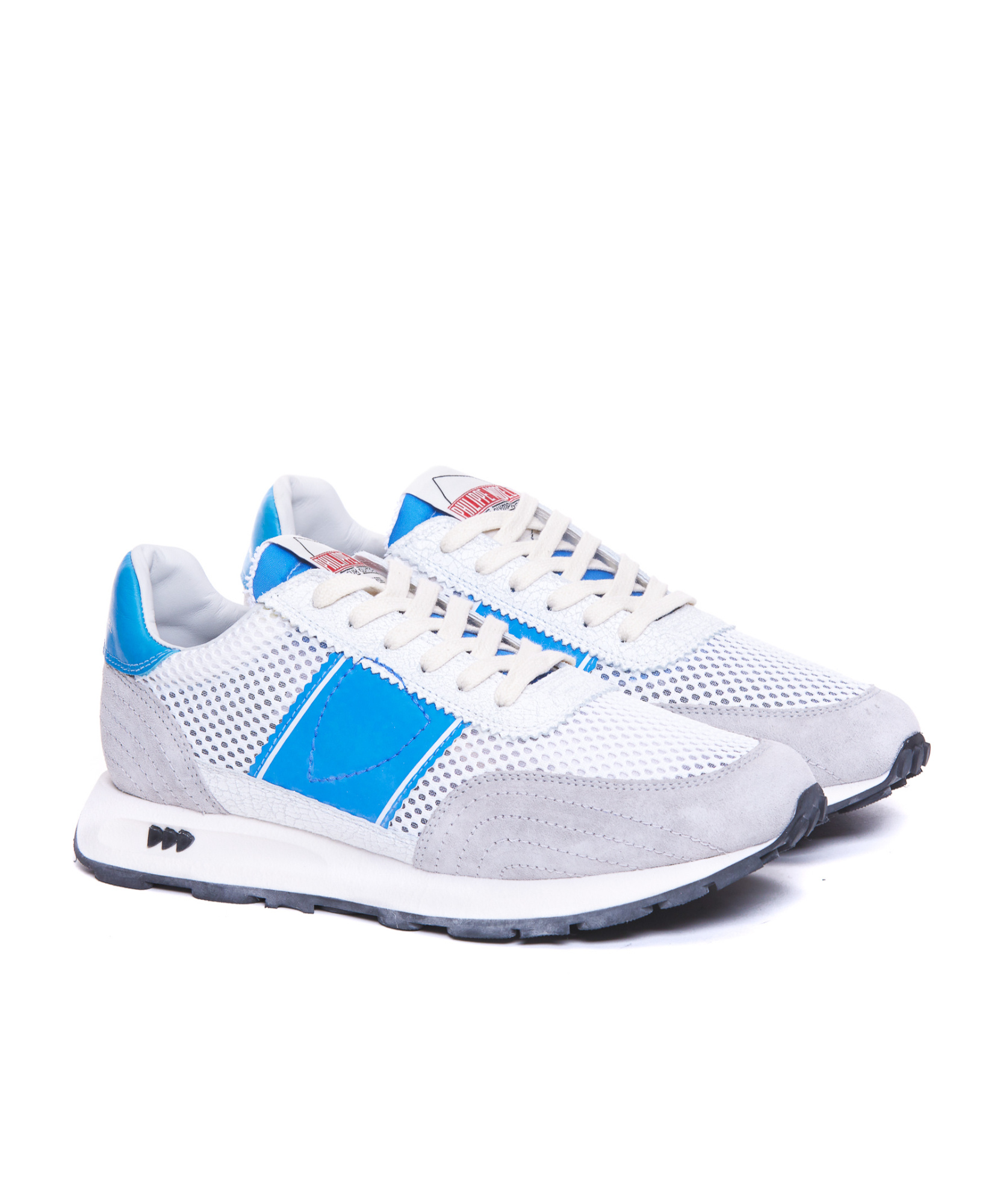 Philippe Model Laced Sneakers In White