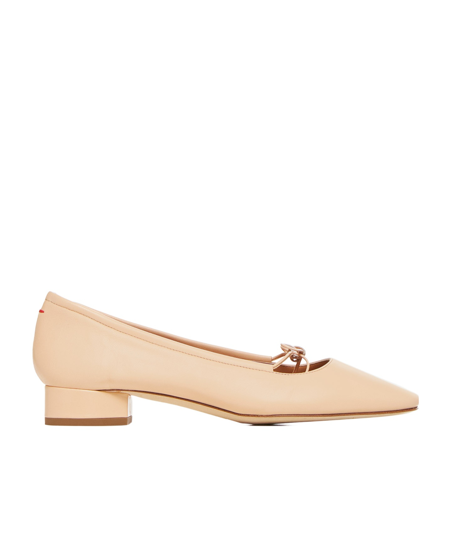 Aeyde Darya Ballet Flats In Nude