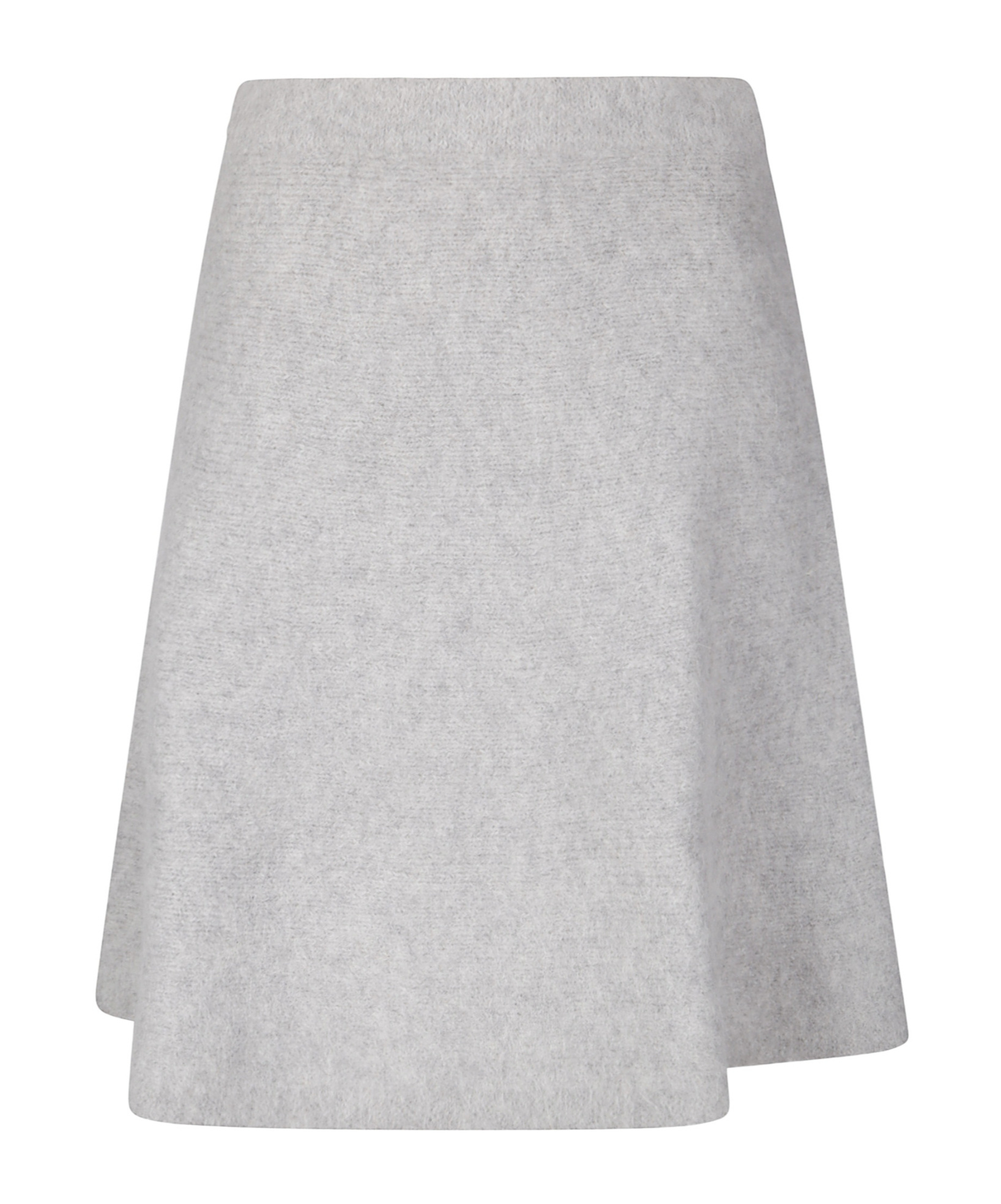 Samsoe & Samsoe Elasticated-waistband Skirt In Gray