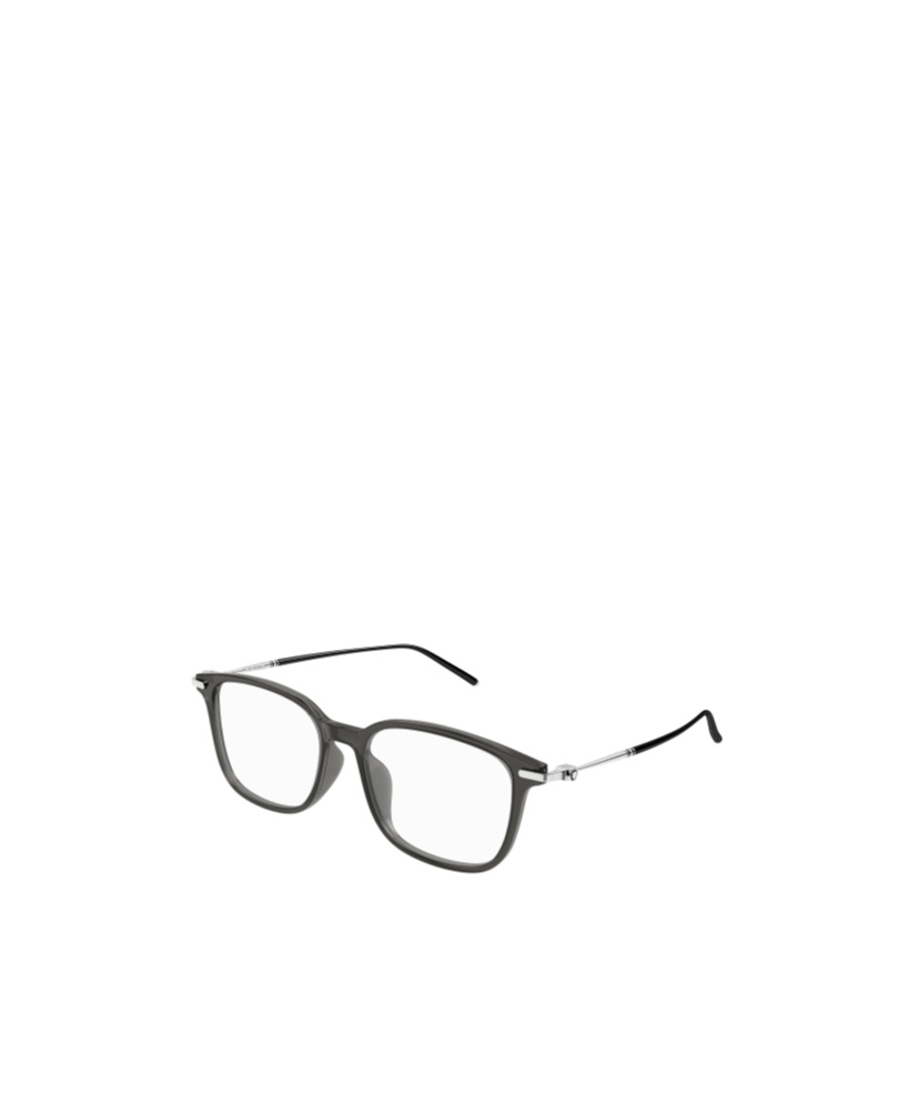 Montblanc Eyewear Rectangular Frame Glasses In Black