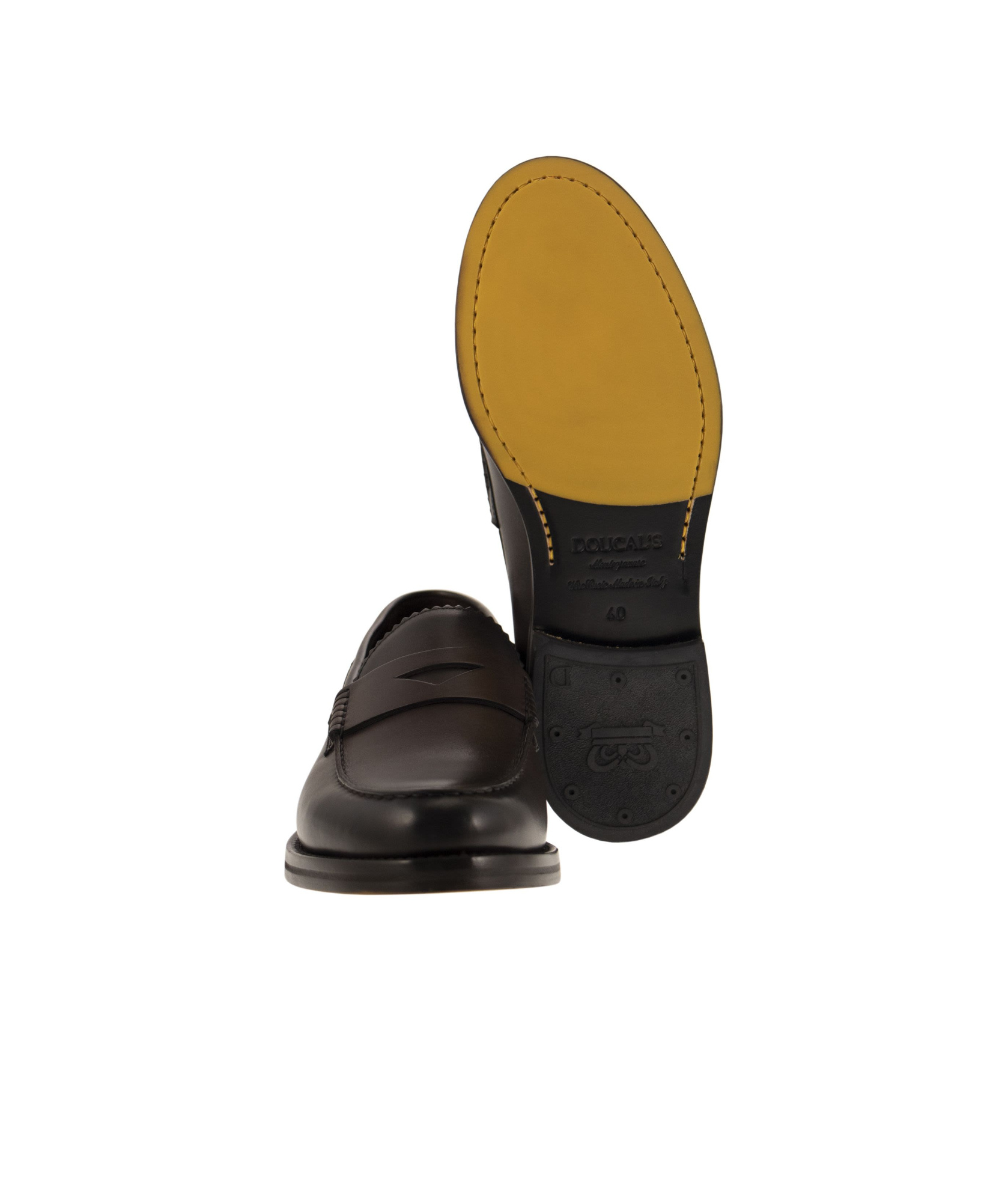Doucal's Push On Loafers In Black