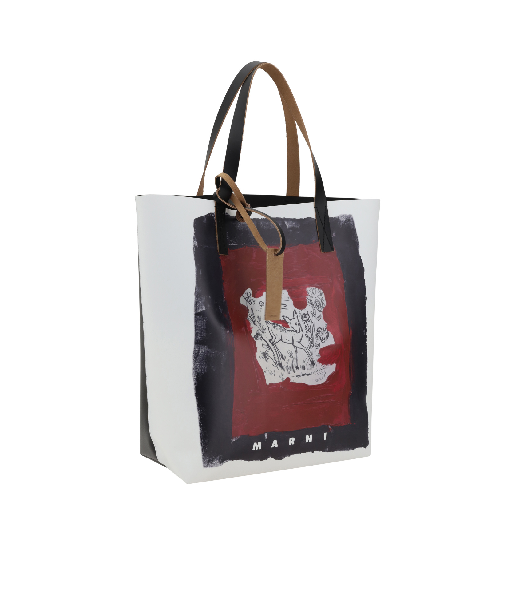 Marni Men Tribeca Tote Bag In Black