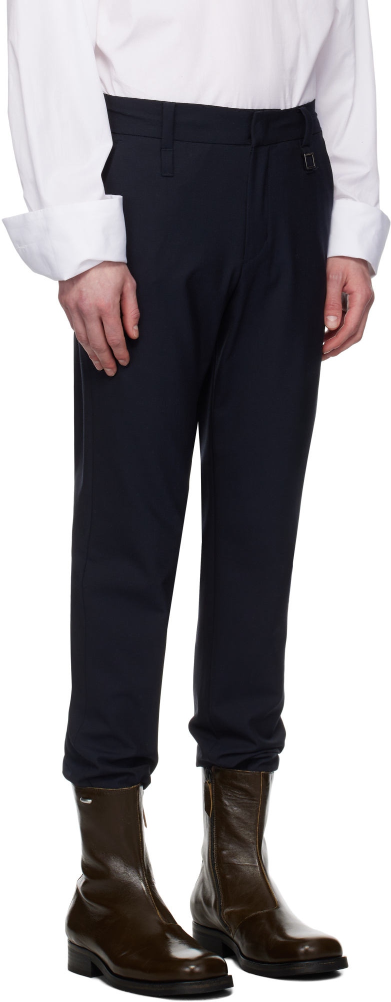 Wooyoungmi Drawstring Trousers In Black