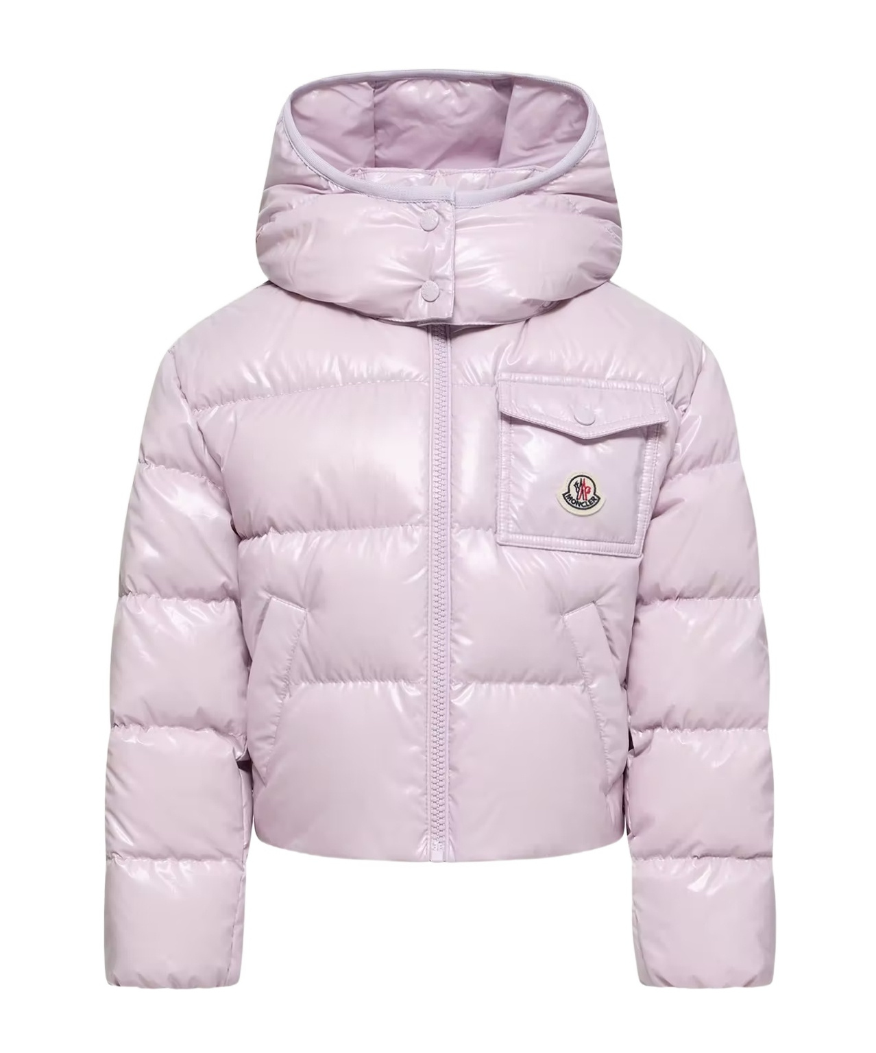 Moncler Kids' Andro Hooded Down Jacket In Multi