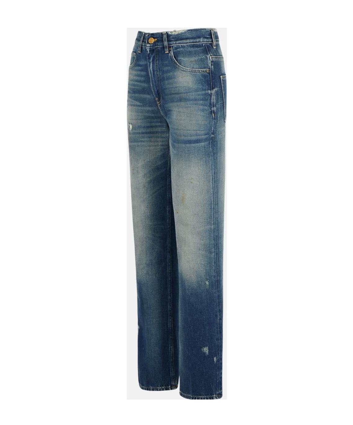 Golden Goose Belt-loop Jeans In Blue