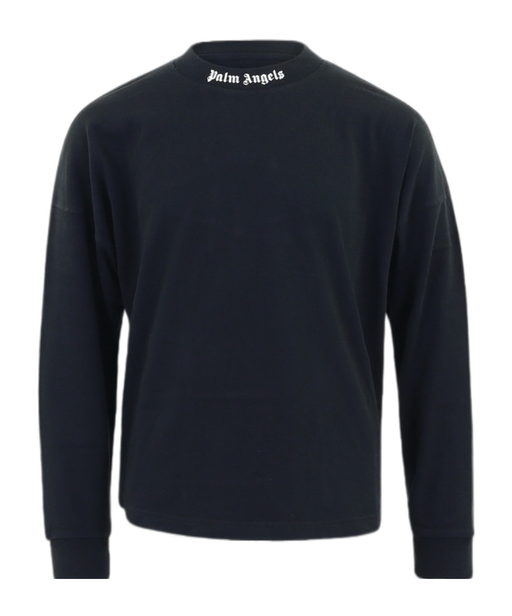Palm Angels Long-sleeved T-shirt In Black