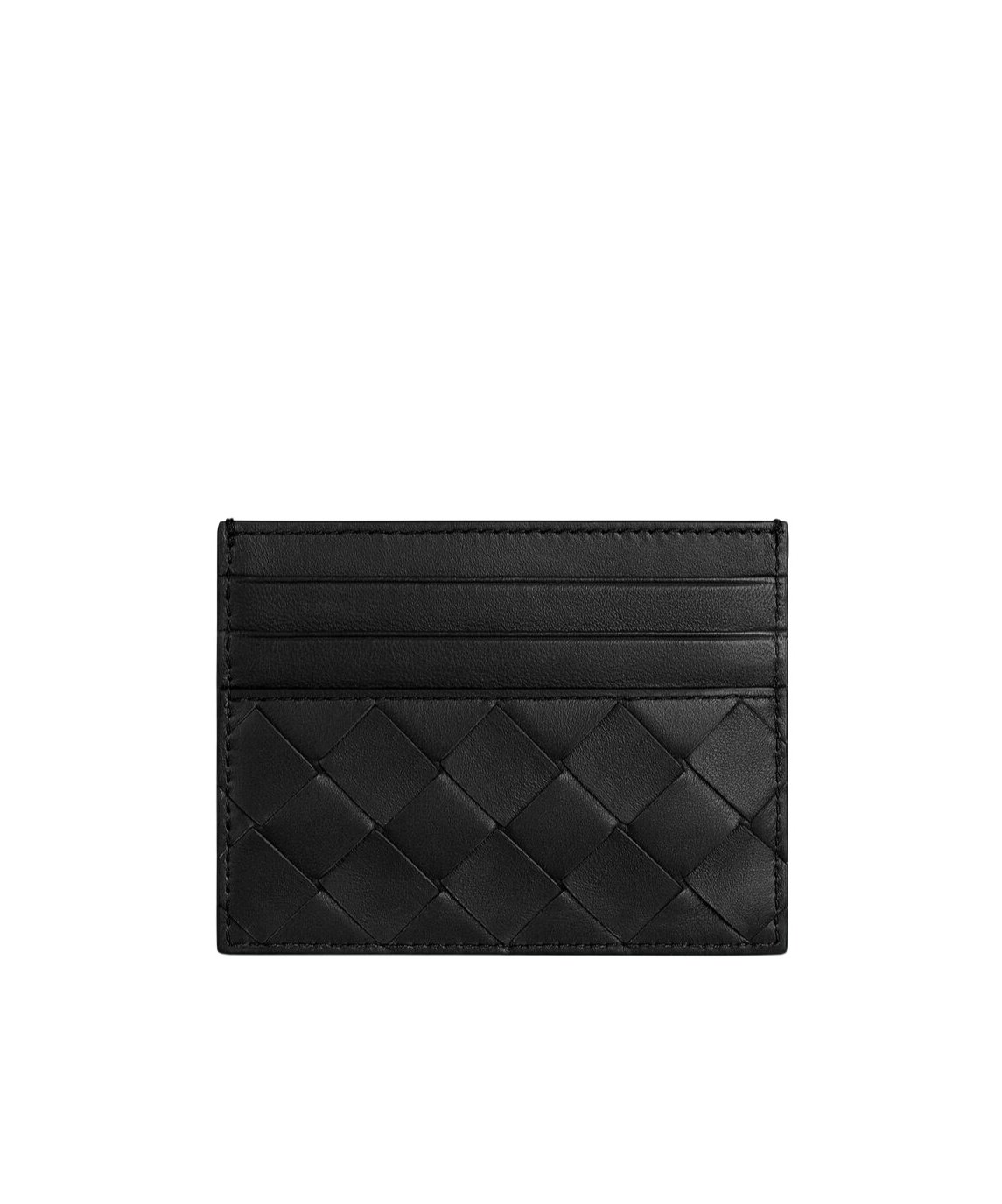 Bottega Veneta Rectangular Clip In Black
