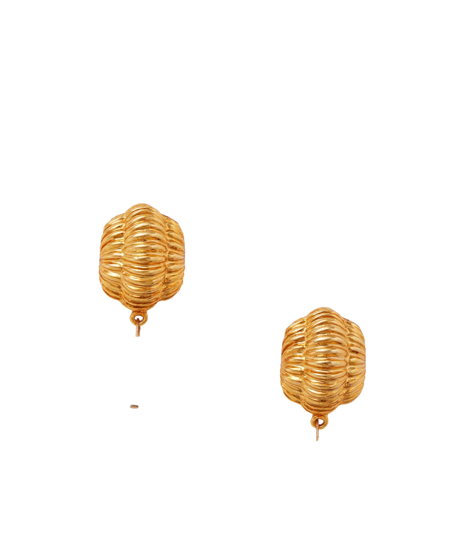 Jennifer Behr Goldtone Textured Earrings