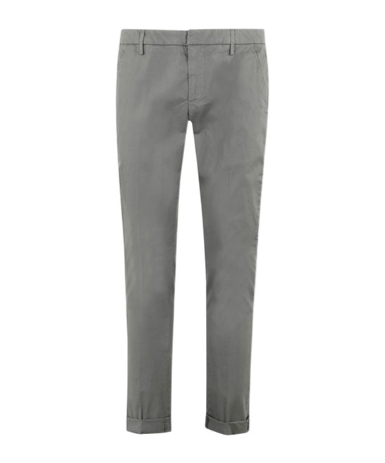 Dondup Slim Fit Pants In Gray