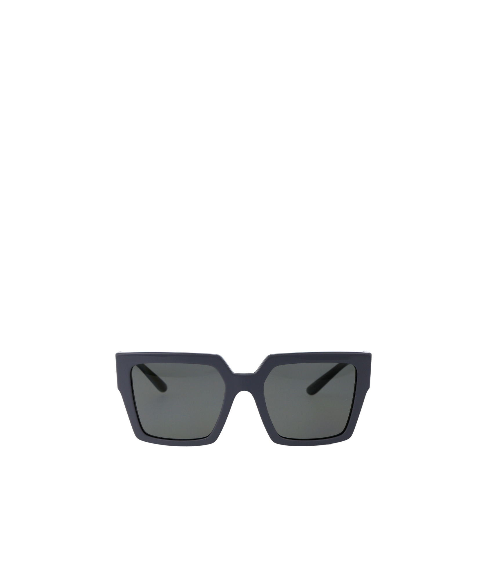 Dolce & Gabbana Crystal-embellished Square-frame Sunglasses In Black
