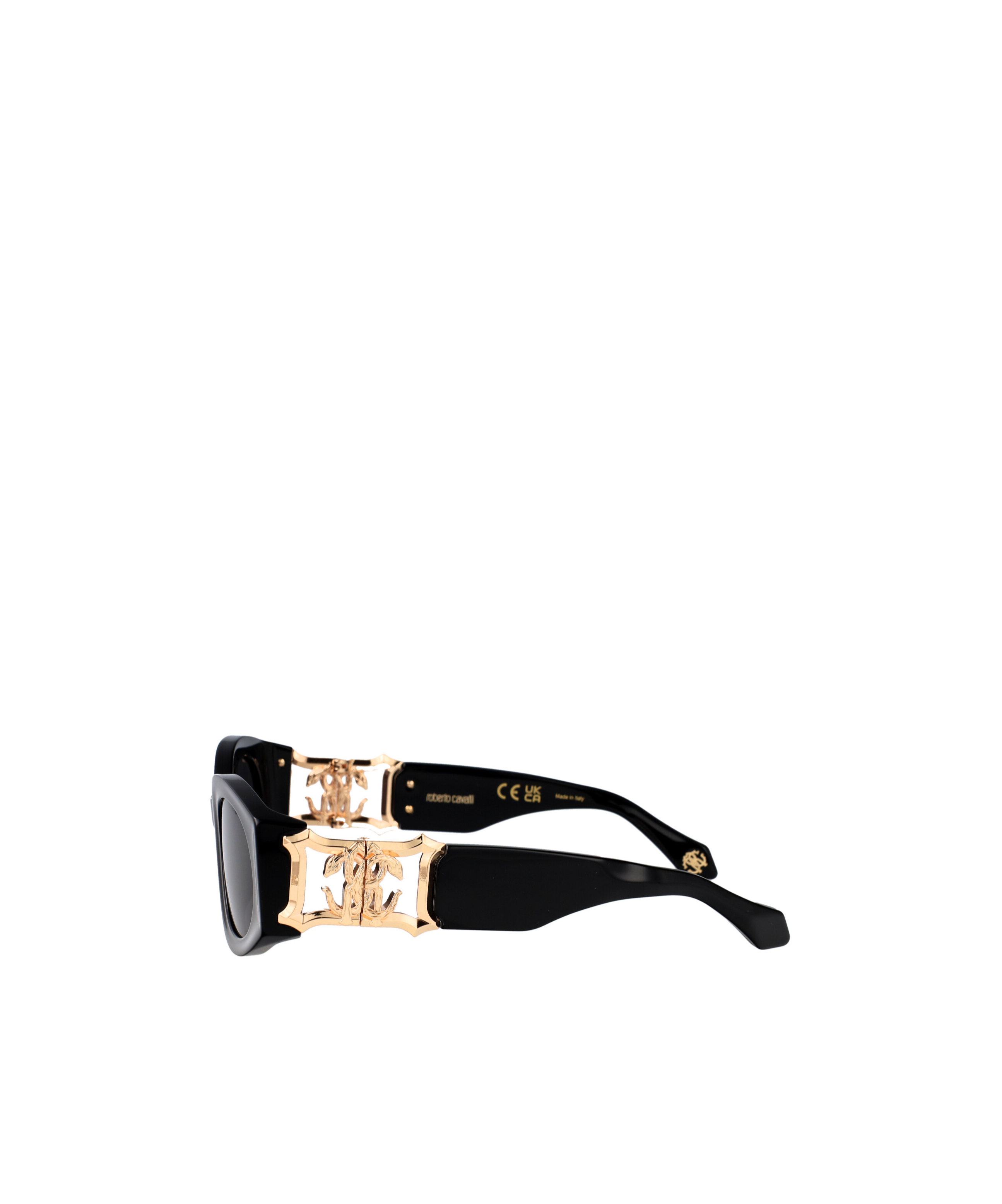 Roberto Cavalli Src064 Sunglasses In Black