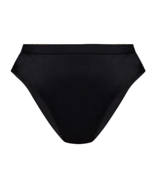 Versace Elastic Waist Swimming Trunks In Black