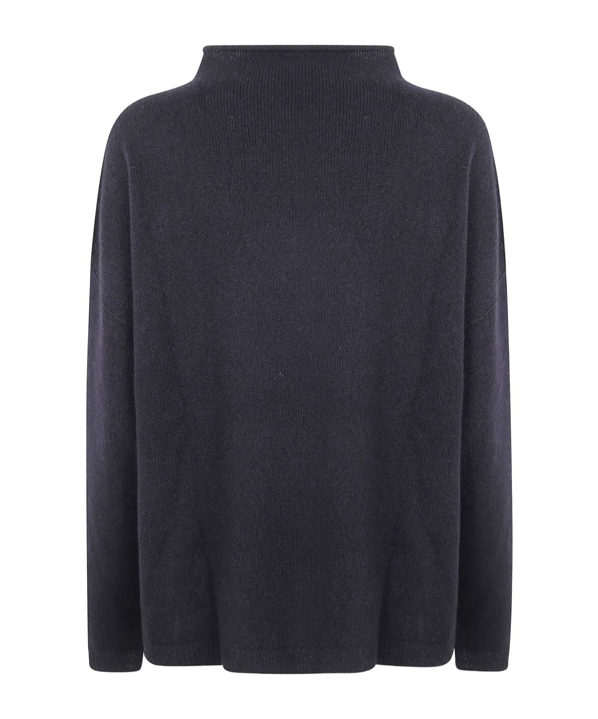 Liviana Conti Gwenda Mock-neck Sweater In Blue