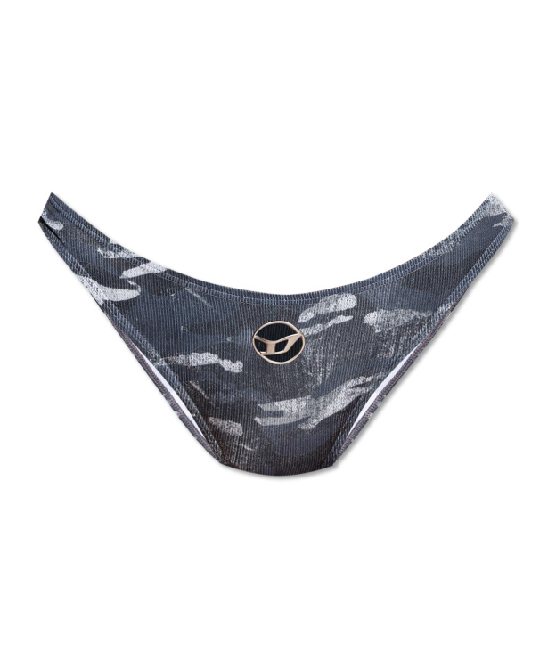 Diesel Bunchy Bikini Briefs In Black
