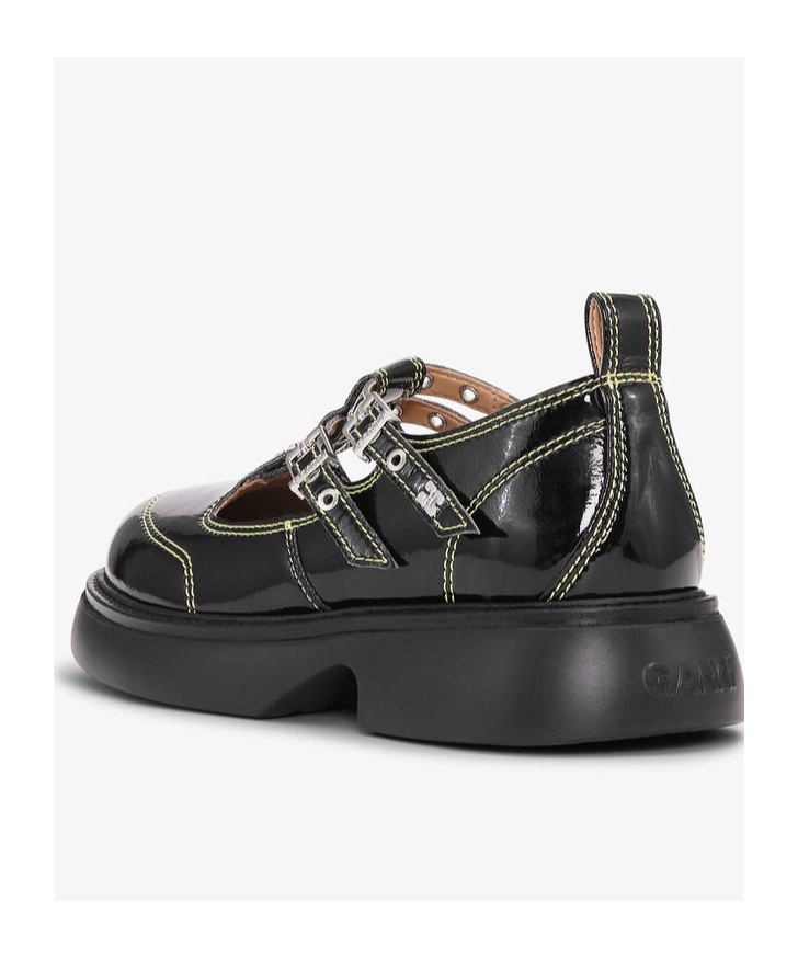 GANNI GANNI LOAFERS SHOES MADE OF ECO LEATHER