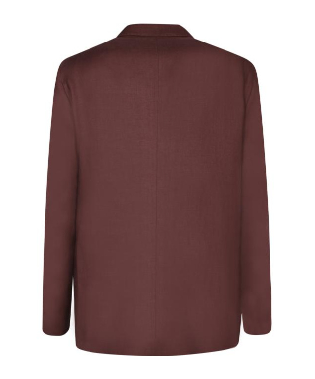 TAGLIATORE DOUBLE-BREASTED LINEN BLAZER