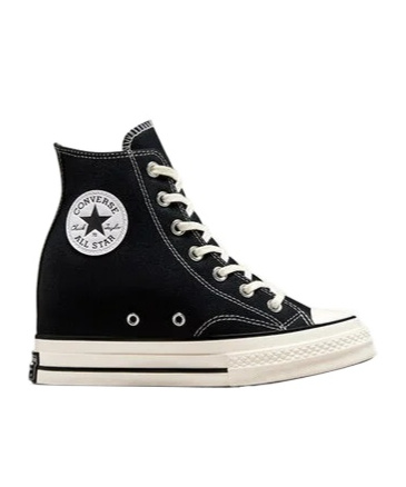 Converse Chuck 70 Height-increasing Sneakers In Black