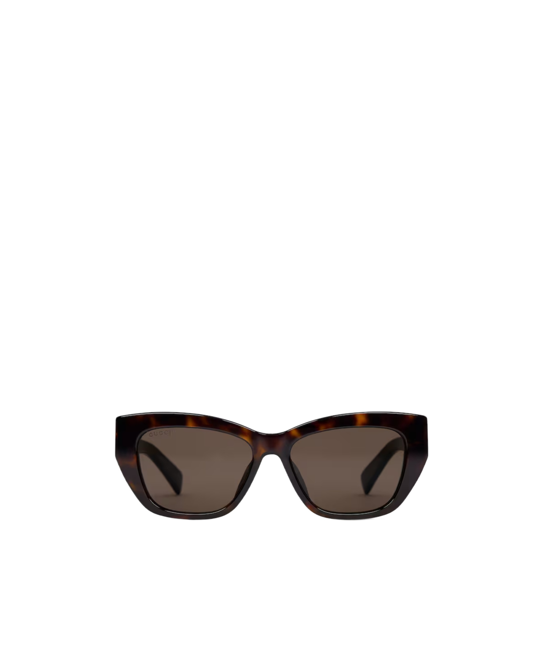 Gucci Low Nose Bridge Fit Cat-eye Sunglasses In Brown