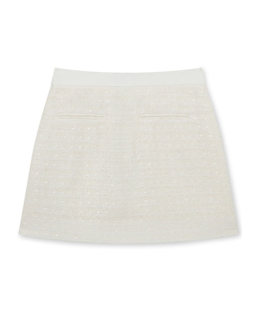 CASABLANCA CASABLANCA TWEED MINI SKIRT