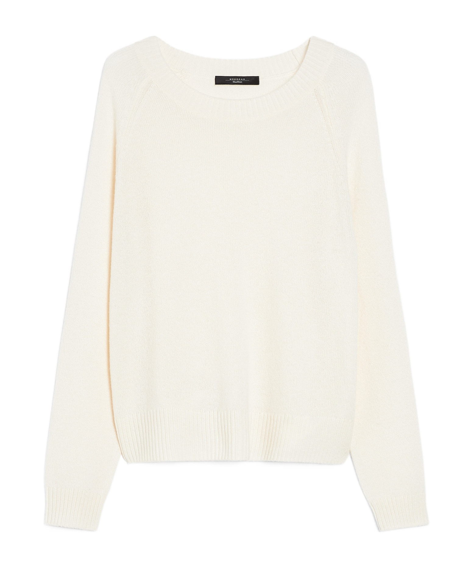 Weekend Max Mara Weekend Maxmara Ghiacci Jumper Ivory In Beige