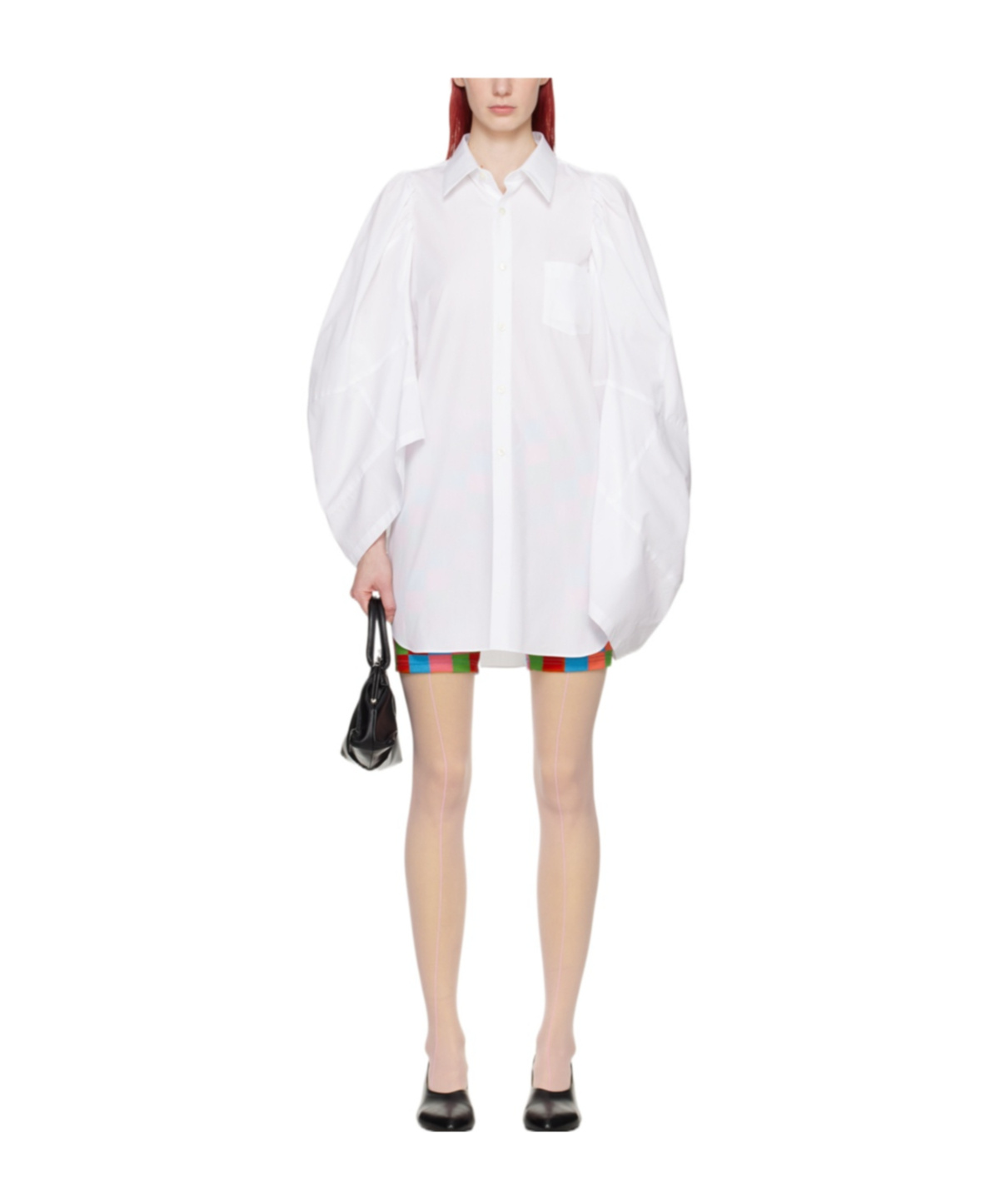 COMME DES GARÇONS ASYMMETRICAL COTTON SHIRT 