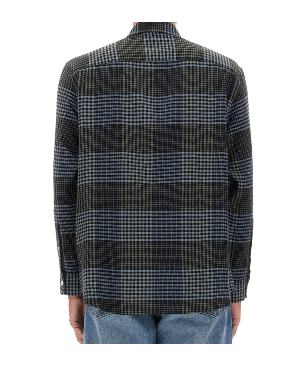 Sunflower Check Detailed Long-sleeved Shirt In Multi
