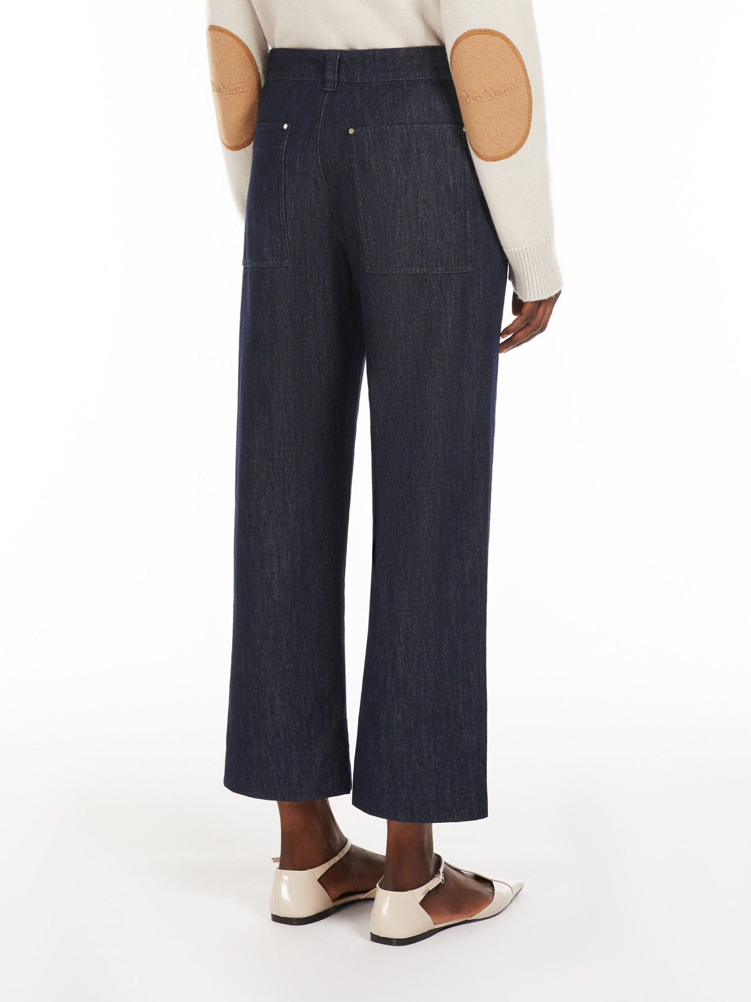 Max Mara Belt-loop Jeans In Black