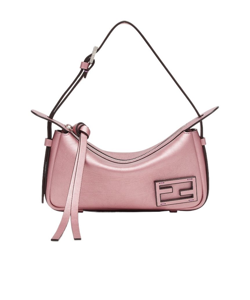 Fendi Simply Small Shoulder Bag In Pink