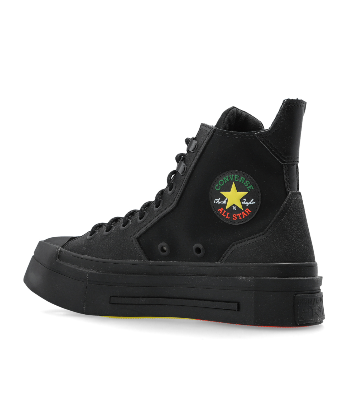 Converse Lace-up High-top Casual Shoes In Black