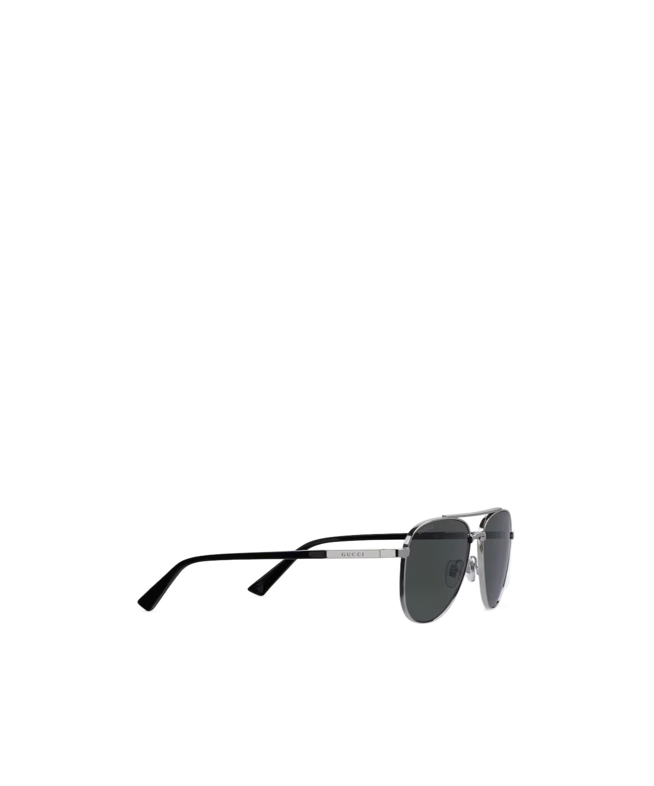 Gucci Aviator Frame Sunglasses In Gray