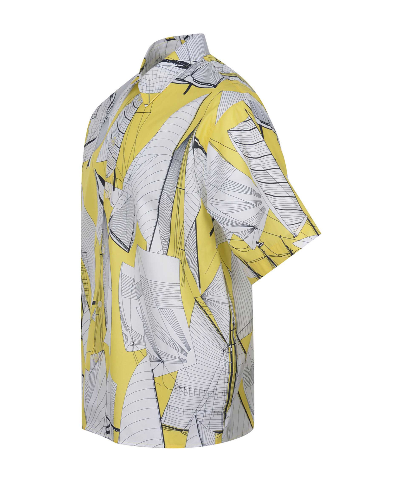 Msgm Short-sleeved Shirt In Gray