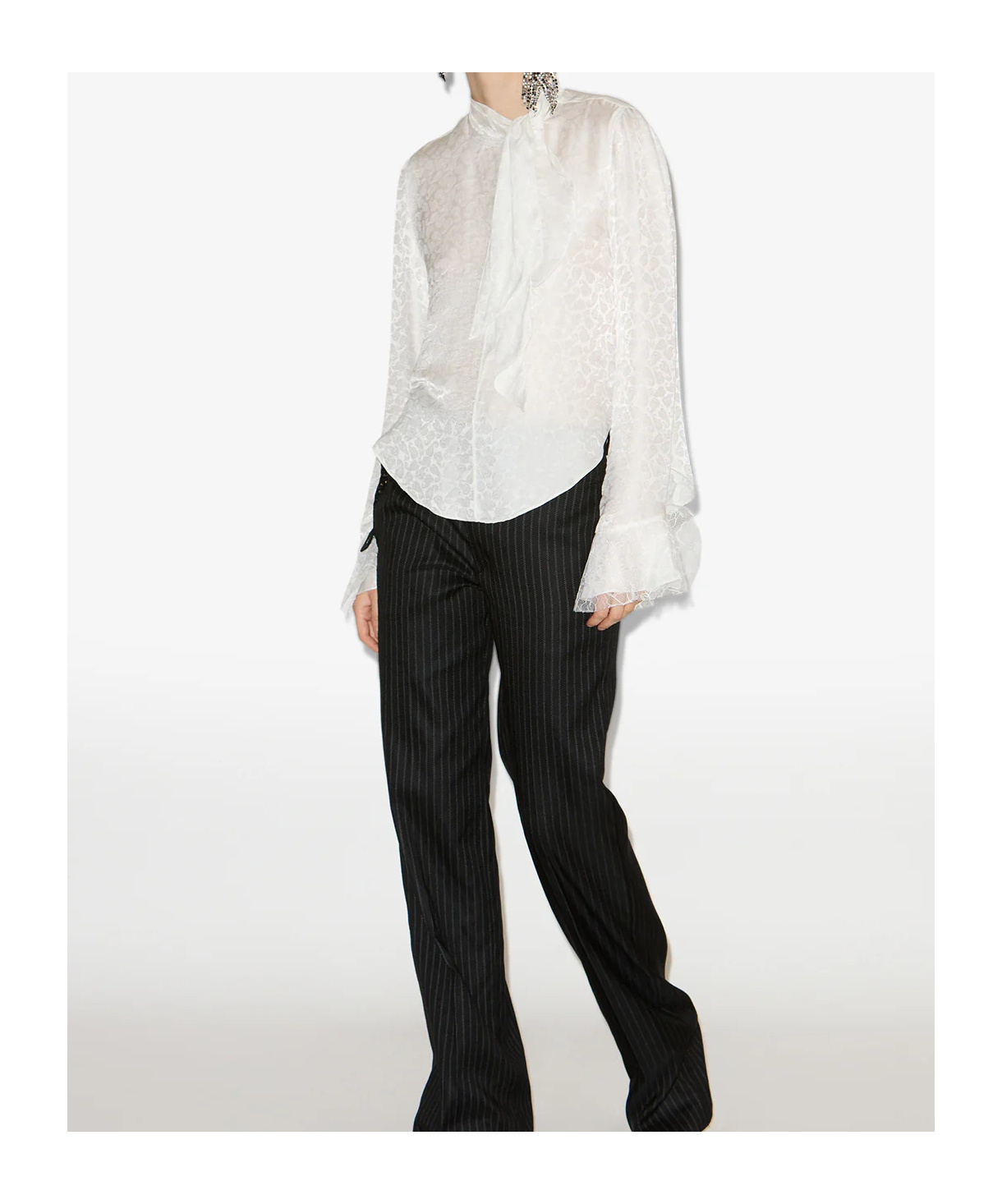 Isabel Marant Raphaella Blouse In White