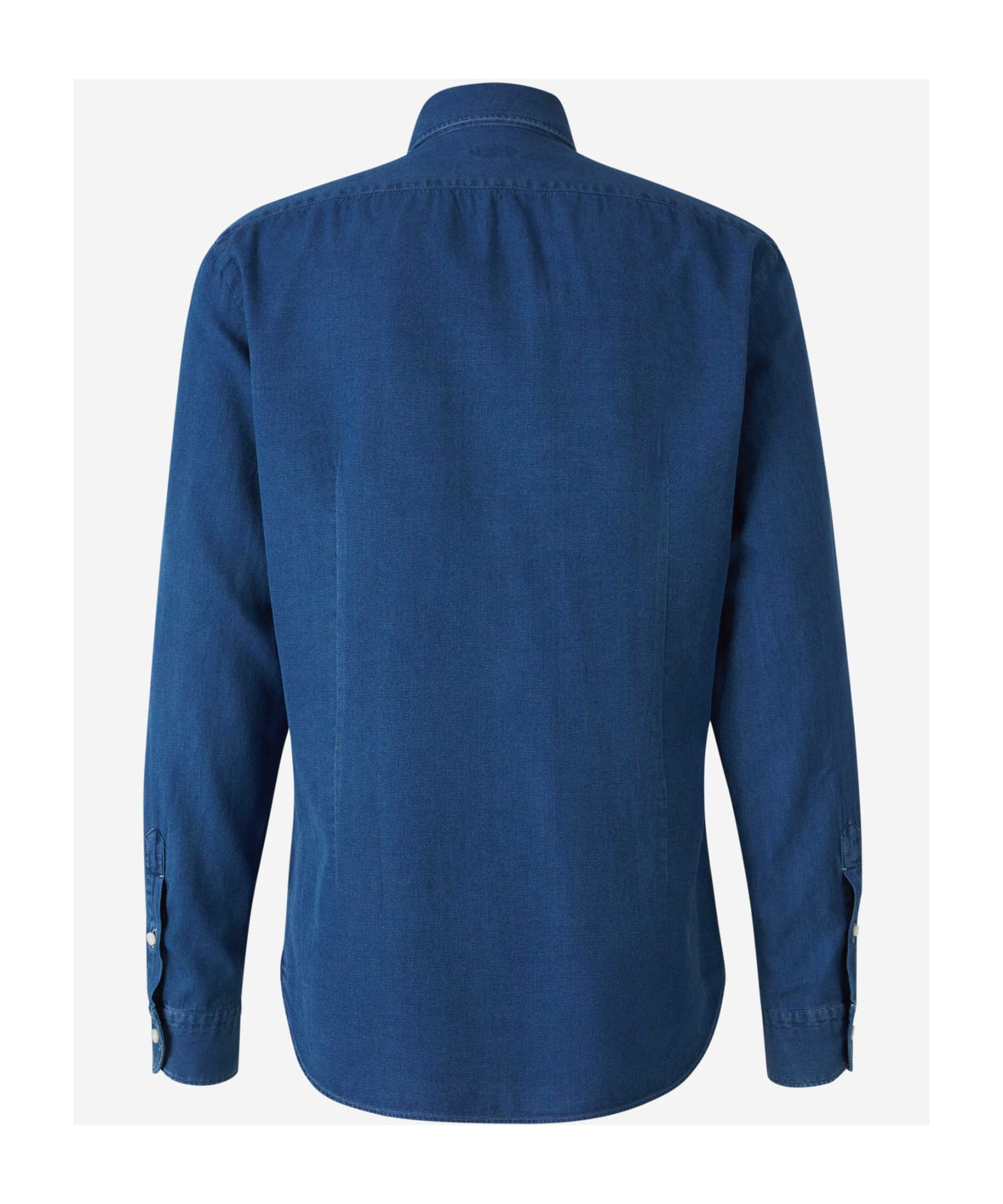 Vincenzo Di Ruggiero Denim Effect Shirt In Blue