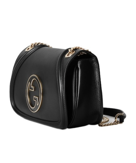 Gucci Blondie Series Small Shoulder Backpack In Black