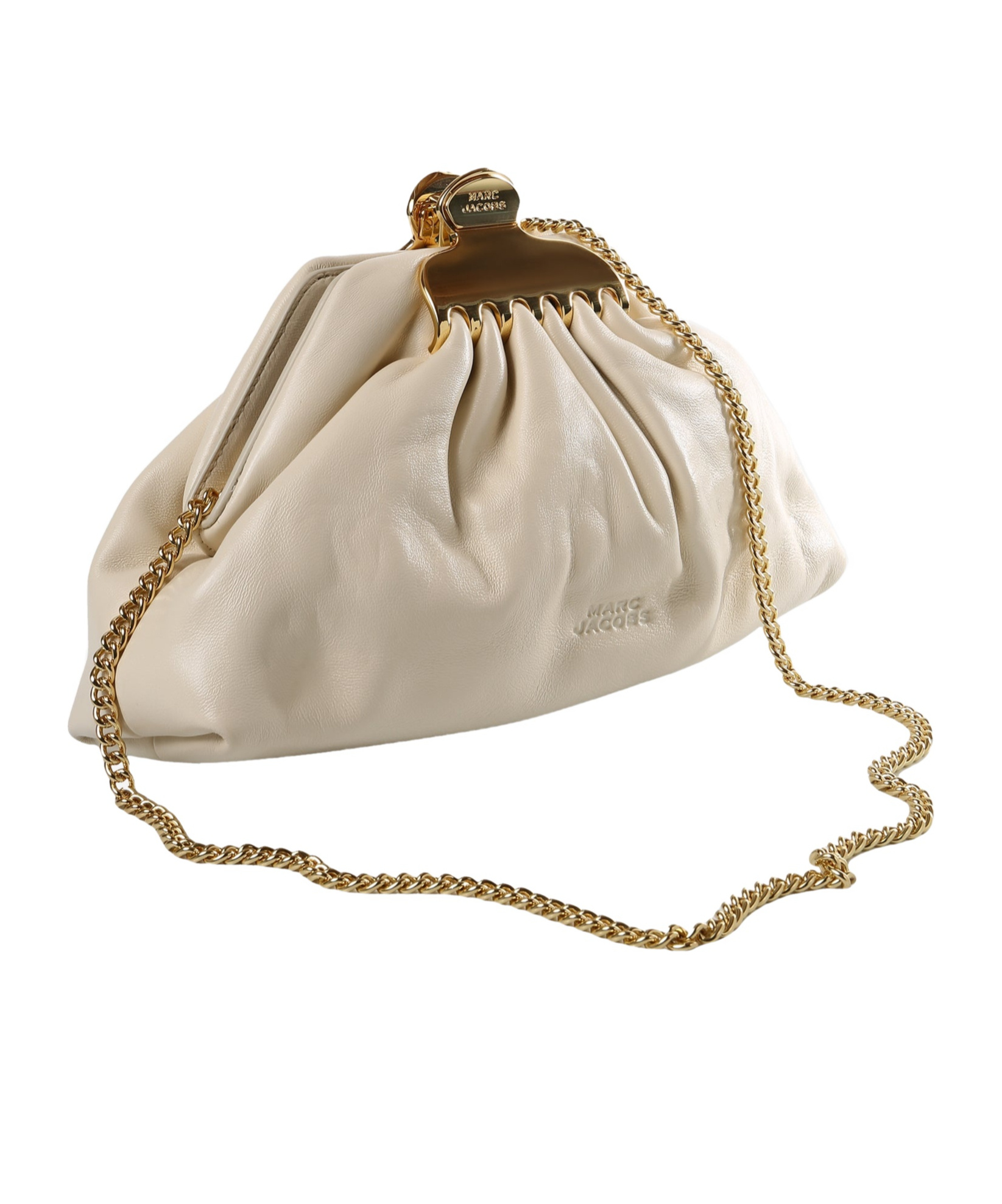 Marc Jacobs The Glam Small Clutch In White