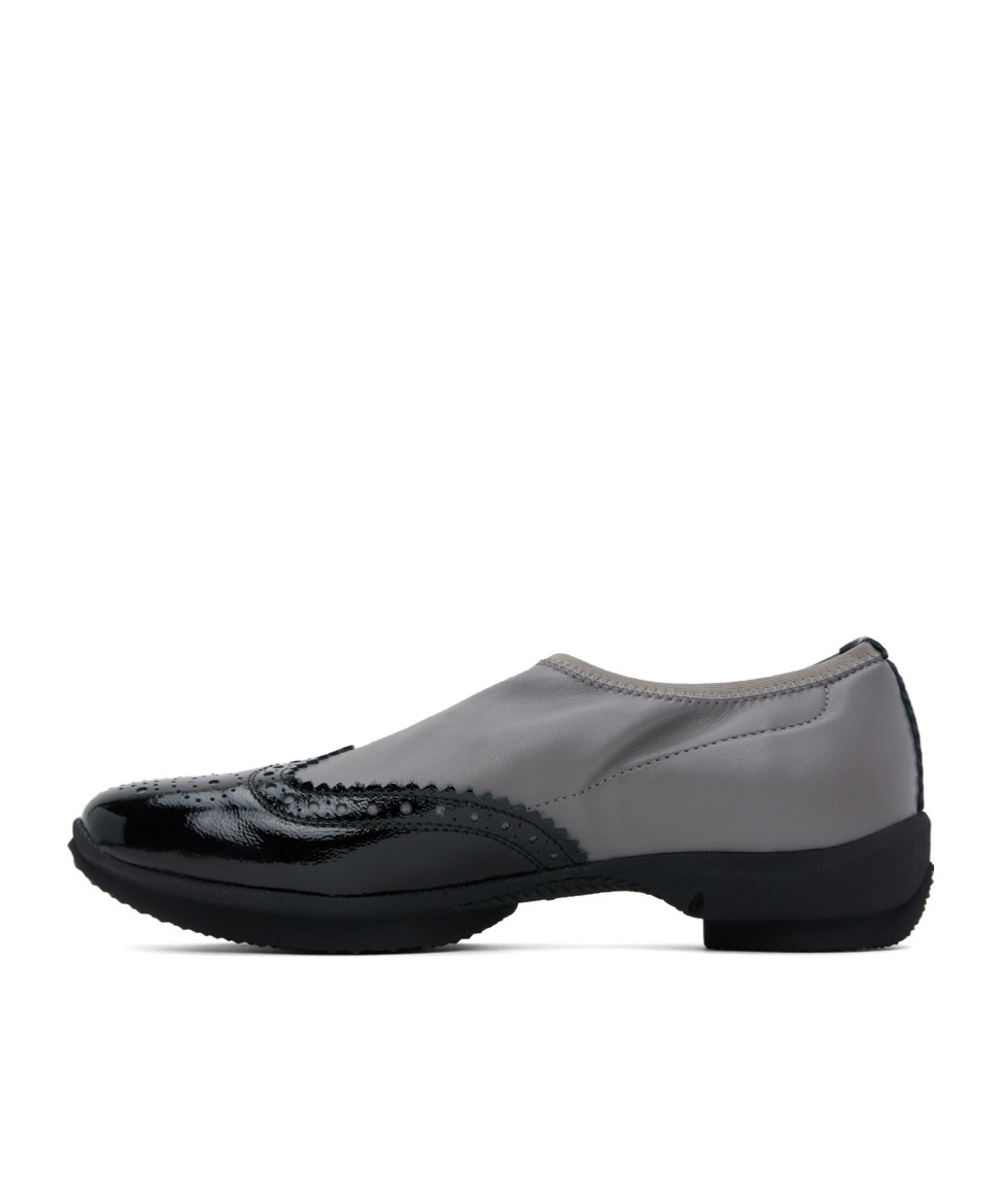 Kiko Kostadinov Round-head Casual Shoes In Gray