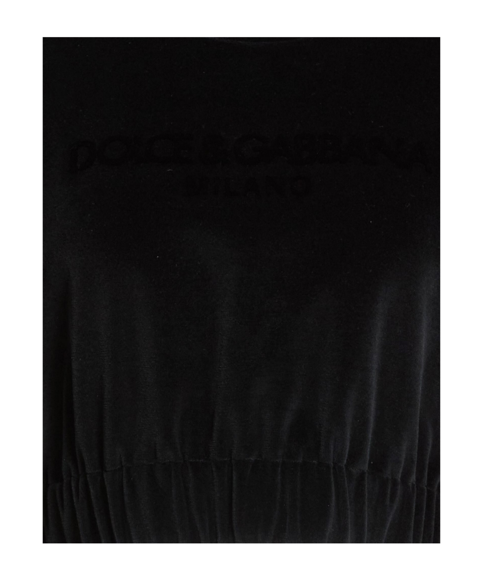 Dolce & Gabbana Solid Colour Sweatshirts In Black