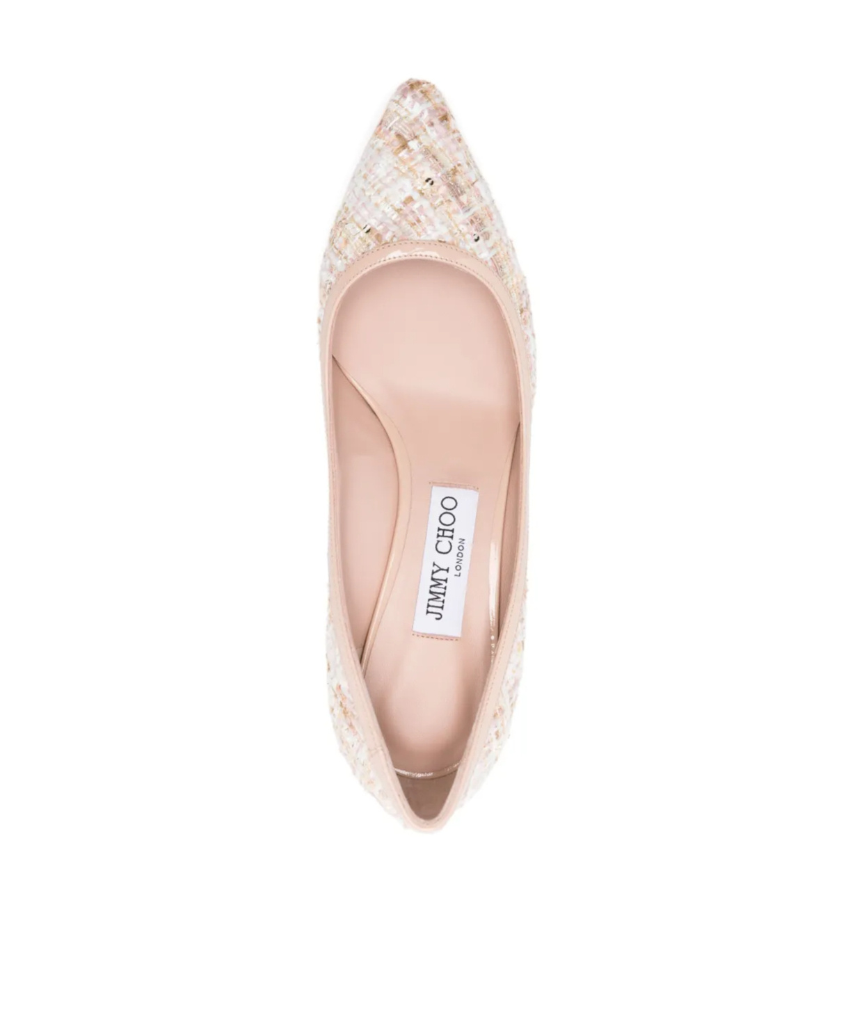 Jimmy Choo Pointed High Heels In White