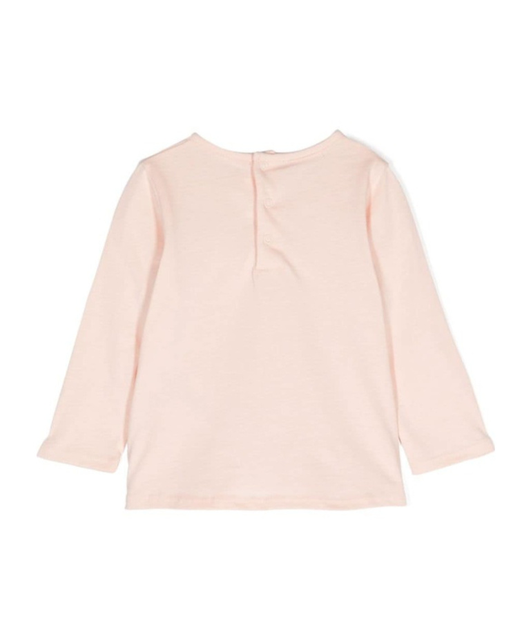 Chloé Logo-embroidered Cotton T-shirt In White