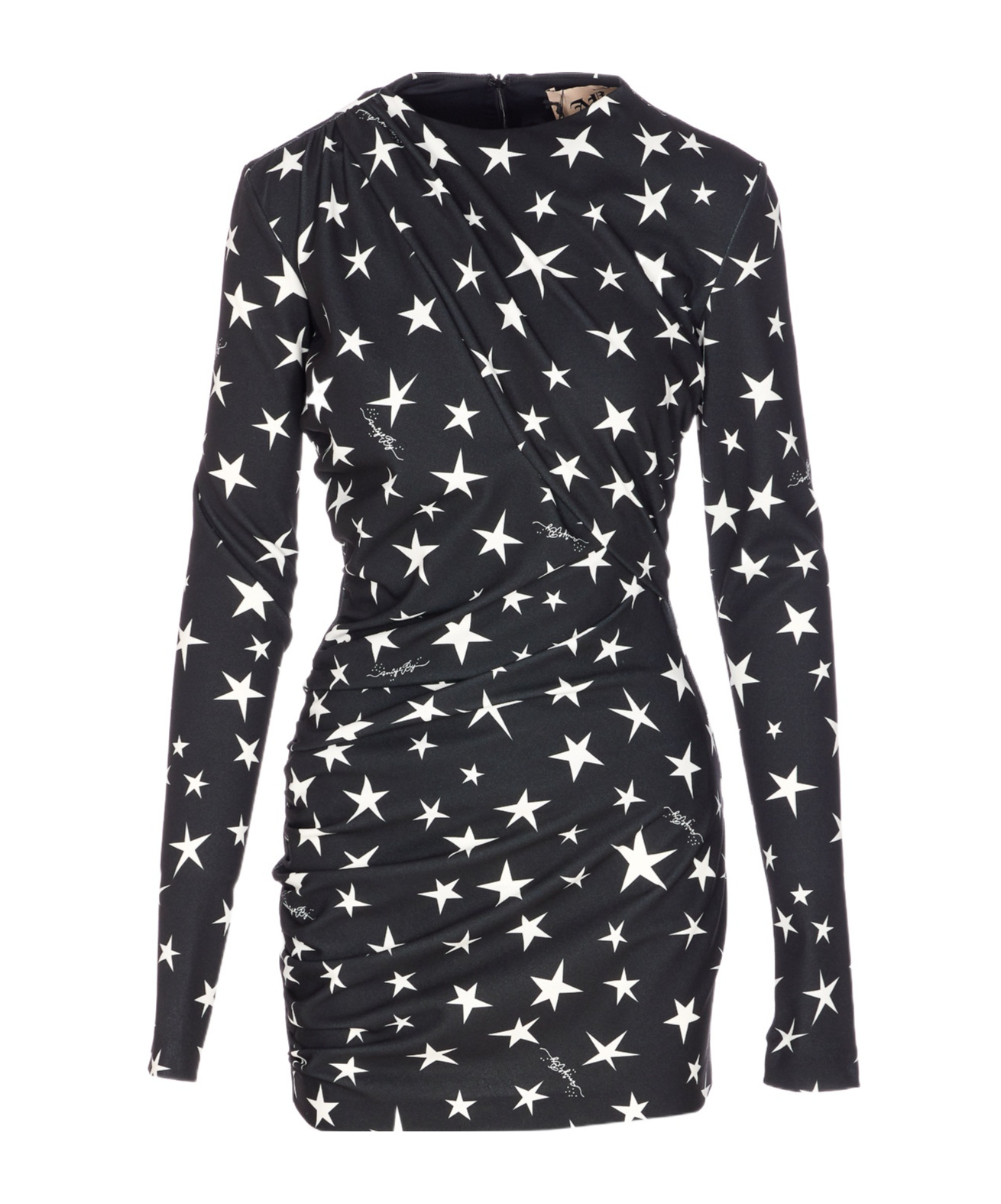Aniye By Star Pattern Dress In Black