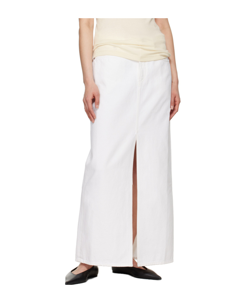 Shop Agolde Belt Loop Skirt
