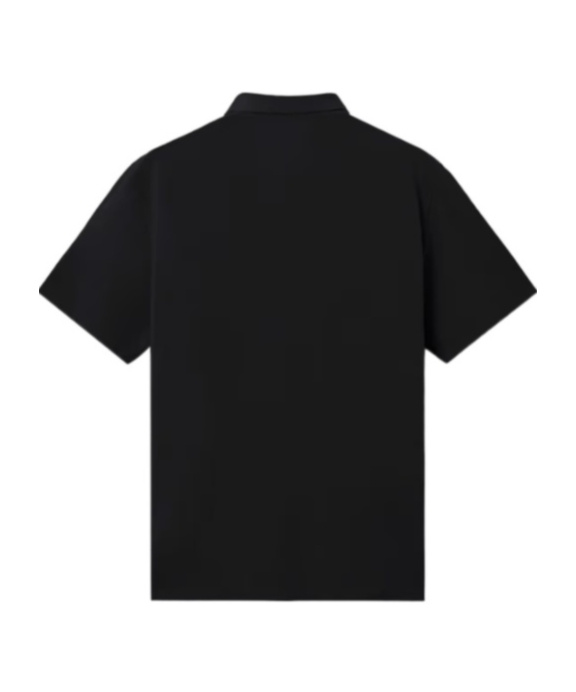 Stone Island 2200205 Organic Cotton Jersey 'fissato' Effect In Black