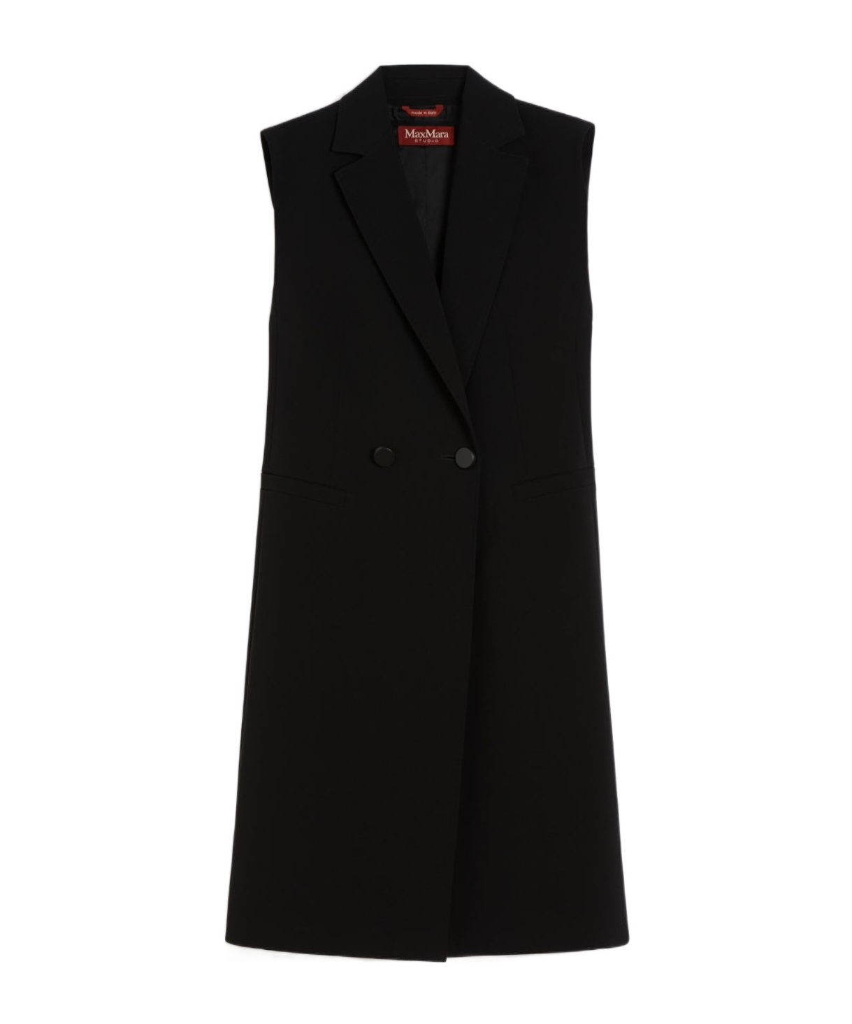 Max Mara V-neck Sleeveless Blazer