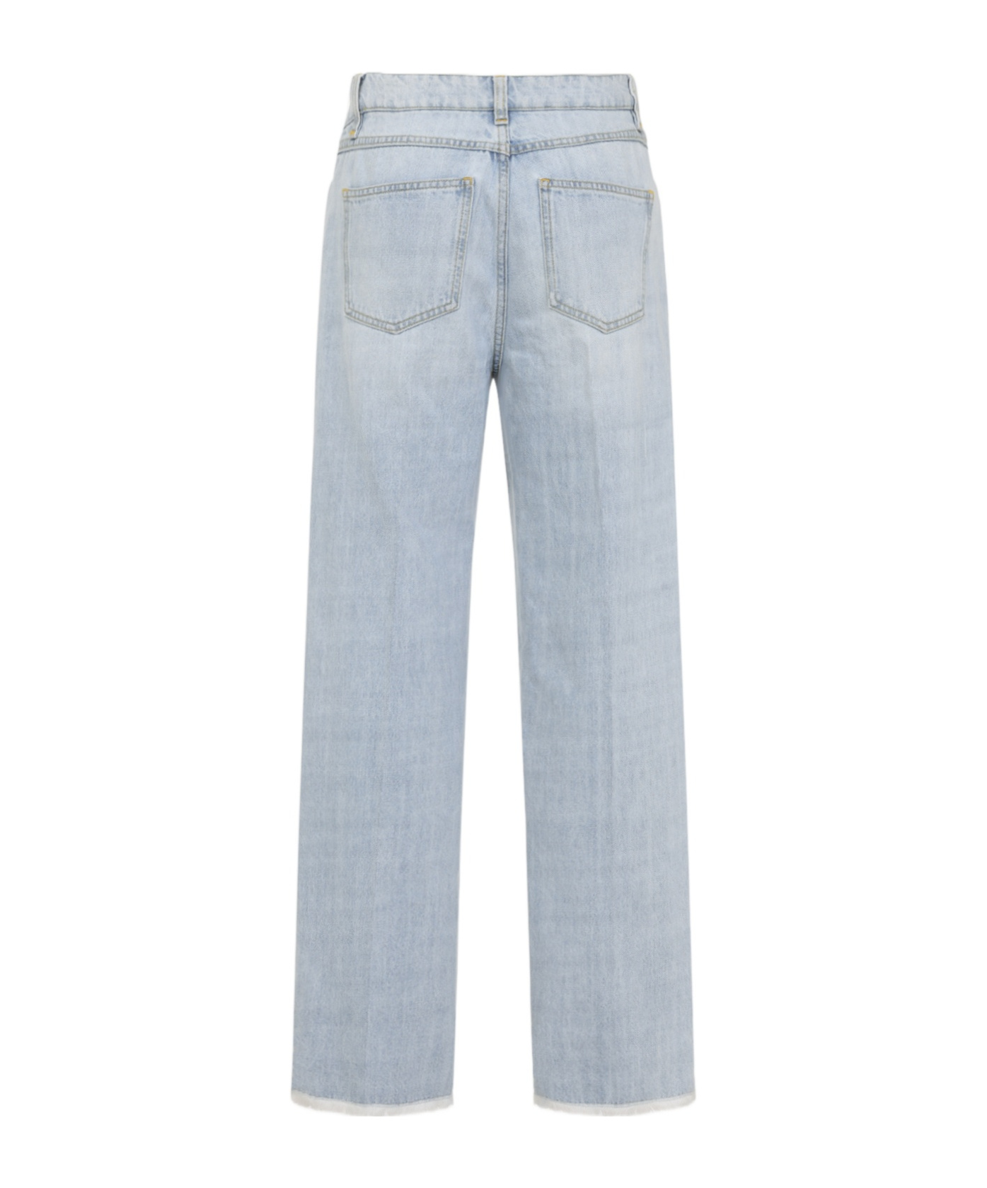 Giambattista Valli Cotton Jeans In Blue
