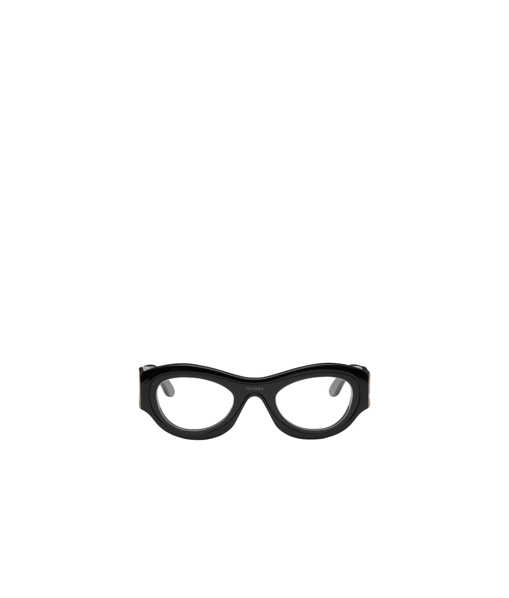 Sunnei Full Frame Plain Mirror In Black