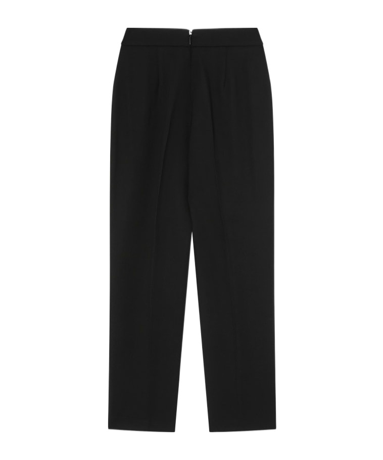 Pinko Elegant Technical Fabric Trousers In Black