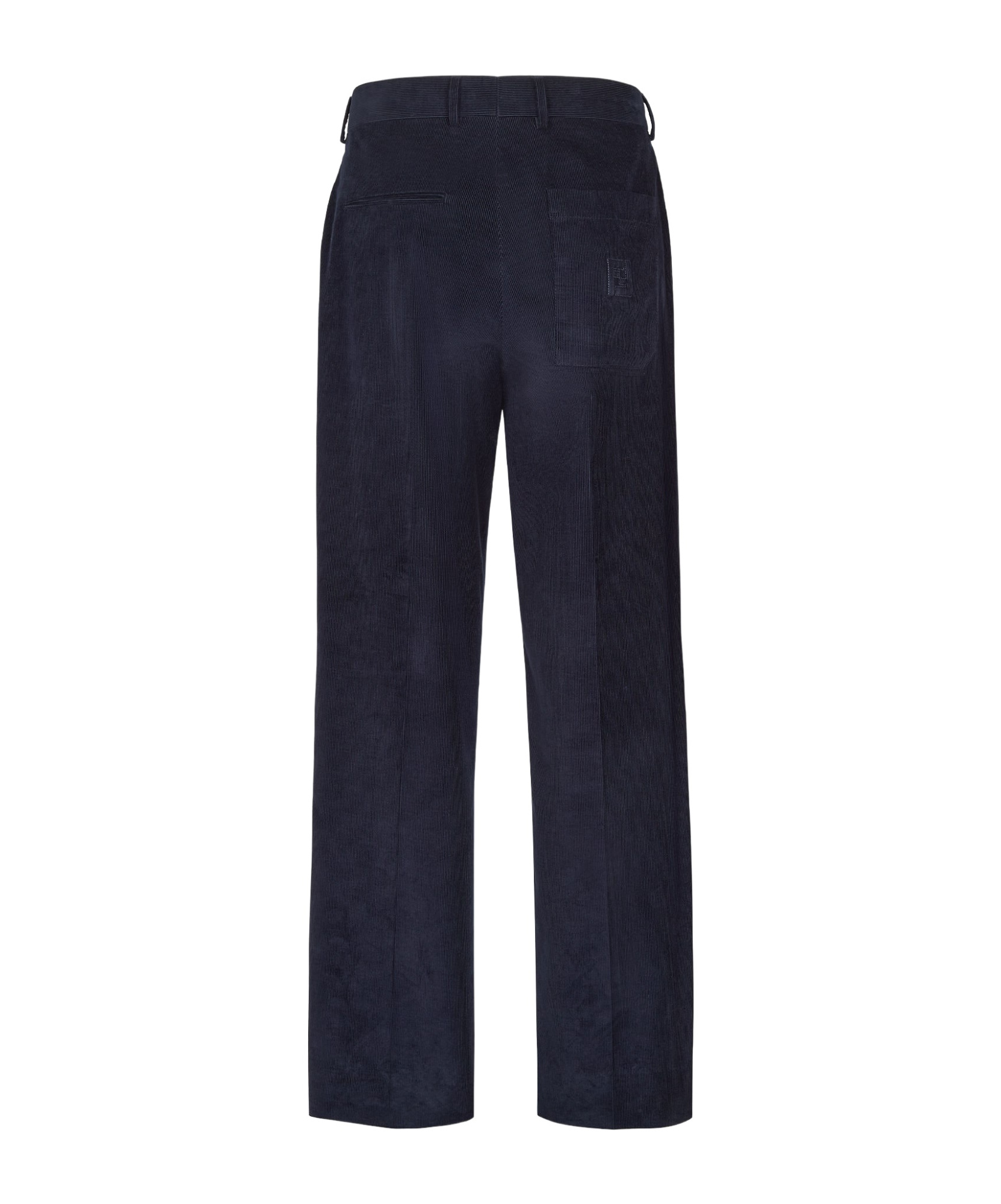 Fendi Belt-loop Casual Pants In Black