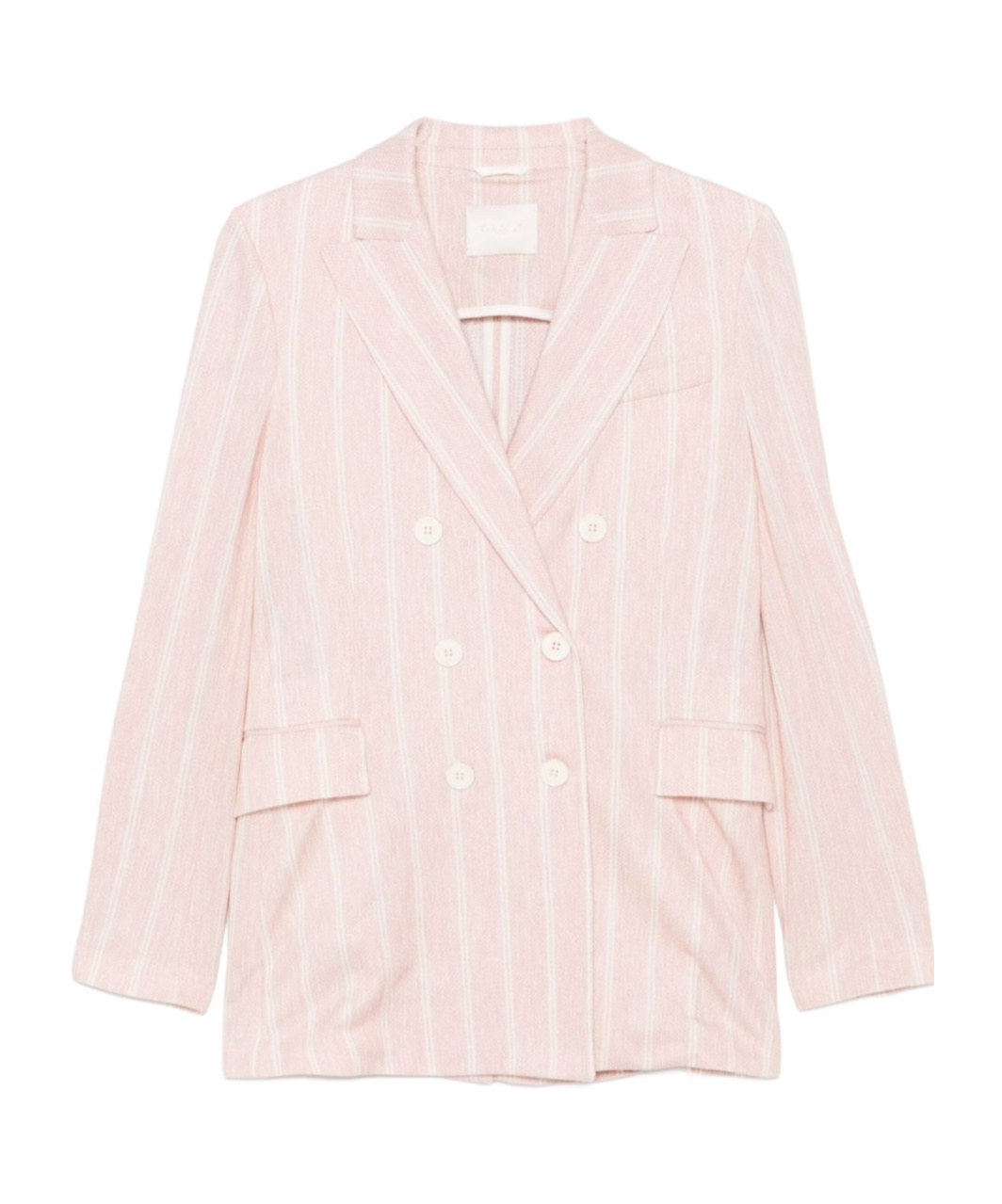 Shop Circolo 1901 Double-breasted Blazer In Pink