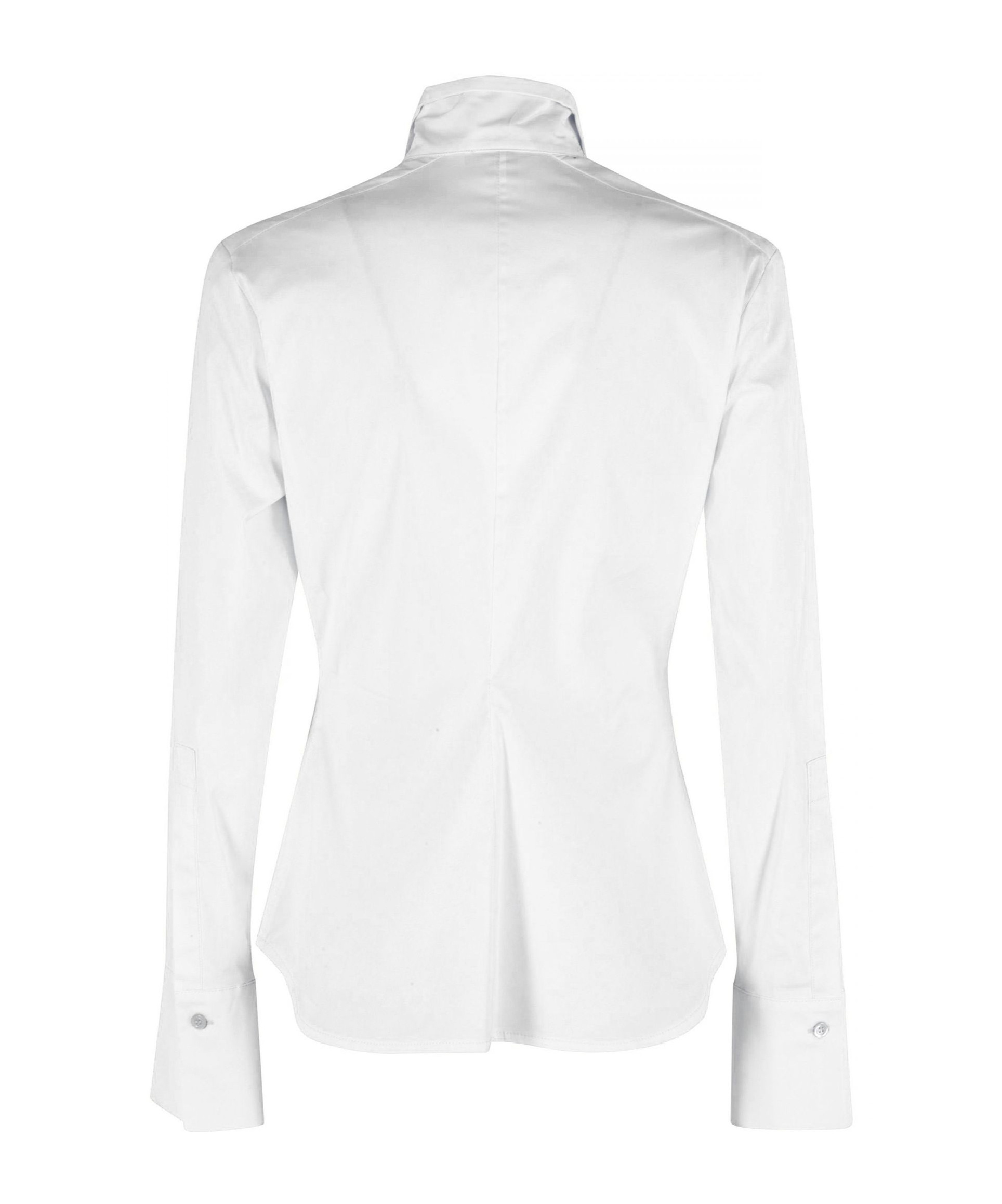 Semicouture Button-down Long-sleeved Shirt In White